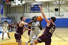 MBBall vs Sprinfgfield  Wheaton College Men’s Basketball vs Springfield College. - Photo By: KEITH NORDSTROM